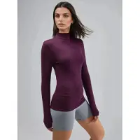 Busem Slim Fit Halvpolokrage Blus