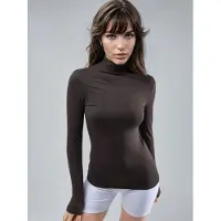 Busem Slim Fit Halv Polokrage Blus
