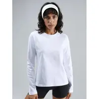 Busem Långärmad T-shirt med rund halsgärdsydd basblus