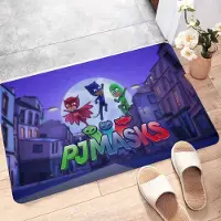 HGHT Tecknad PJ M-Masker Rummattor Retro Flera Val Vardagsrum Kök Matta Halkfri Välkomstmatta 40x60 cm