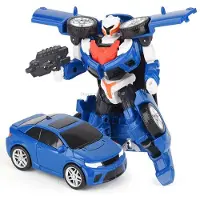 Fashnics ABS Tobot Transformationsrobotleksaker Korea Tecknad Bröder Anime Deformationsbil Flygplansleksaker för Barn Gåva