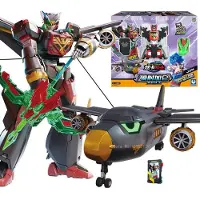 Fashnics Ny Metal Cardbot Transformerande Bil till Robot Actionfigurer BLŠPOLIS med Kort Transformation Robotleksaker för Barn Gåva No Color Box