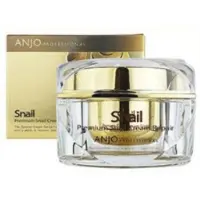 Anjo Premium Snigelkräm Reparerande 50g – Återfuktande Hudreparerande Uppstramande Anti-Aging Ansiktskräm K-Beauty