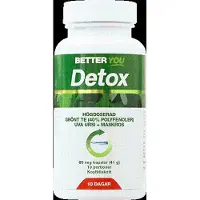 Better You Detox 10 Dagar med Högdoserat Grönt-te 60 kapslar