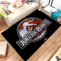 Jacket-pa Klassisk Film Dinosaurie P-Park Stor Matta för Hem Vardagsrum Barnrum Soffa Dörrmatta Kök Golvmatta Halkfri Dekor 40x60cm (16x24in)