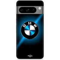 CAPACHEAP Telefonfodral - MANIACASE - Google Pixel 8 Pro - BMW-logga - Svart - Flexibelt - Glansigt svart