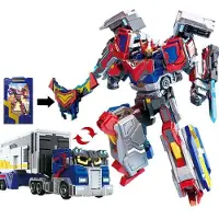 Fashnics Ny metallkortbot GIGANT REX Transformerande Robot till Bil Actionfigurer TUNGT JÄRN med Kort Transformation Bilmodell Leksaker Gåva