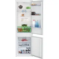 Beko BCHA275K4SN inbyggd kyl- och frysskåp 262 L, energiklass E, 54 cm, vit