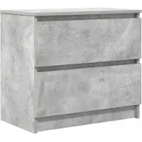 vidaXL TV-bänk betonggrå 60x35x54 cm konstruerat trä