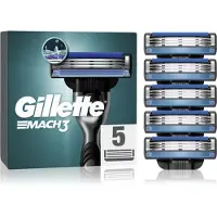 Gillette Mach3 ersättningshuvuden - Volym: 5 ks