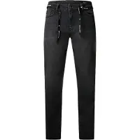 Riding Culture Dany Black Herr Motorcykeljeans Svart W33/L32 Herrar sort