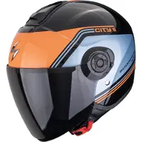 Scorpion Exo-City II Vita Öppen ansiktshjälm