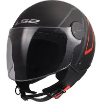 LS2 Of558 Sphere Lux Ii Minim Ece 22.06 öppen Hjälm