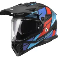 LS2 Mx702 Pioneer Ii Block Fullface-hjälm