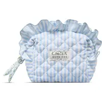 Karen - Small toiletry bag - Blue/White Stripes - Small