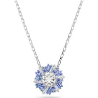 Swarovski Idyllia Blomformat Hängehalsband med Kubisk Zirkonia Rodiumpläterad Imitationskristall Damhalsband Silver 5680013 Shopping Bag