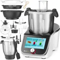 Rechberger HendiChef IPC 4,5 l 1400 W 230 V multifunktionell köksmaskin med våg, 20 funktioner - Hendi 221761