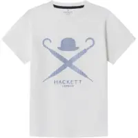 Hackett Diamond Logo T-shirt Med Korta ärmar