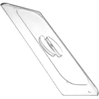 Super Merchant Lock för glasslåda av polykarbonat, platt, 360x165mm HENDI 807088