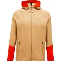 Peak Performance Men's Rider Essentials Zip Hood Sierra Sand/Solar Burst