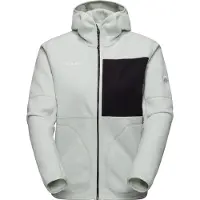 Mammut - Vandringskläder dam - Tamaro ML Hooded Jacket Women Silver Sage Black för Unisex - Storlek L - Grön
