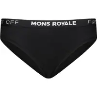 Mons Royale Women's Folo Merino Briefs Black