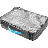 Cocoon - Förvaringsväskor - Packing Cube Laminated Net Top Grey/Blue för Unisex - Storlek L - Grå