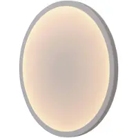 Muuto Vägglampa , dimbara, Grå, Vardagsrum, Aluminium