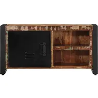 vidaXL TV-möbel 80x30x40 cm massivt återvunnet trä, TV-bänk, hifi-möbel, underhållningscenter, TV-skåp, möbel 4013588
