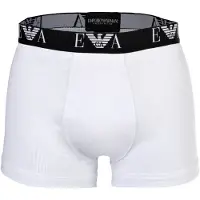 Emporio Armani för män. EM000259_AF14131 Set om 3 vita casual boxershorts (XXL), Hemkläder, Bomull