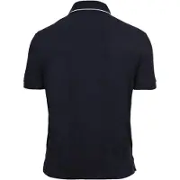 Armani Exchange T-shirt marinblå / vit