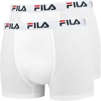 FILA Boxershorts röd / svart / vit