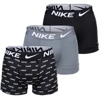 Nike Underwear Boxershorts grå / svart / vit