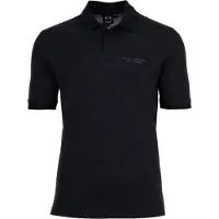 Armani Exchange för män. XM001286AF10366UB101 Regular Polo med marinblå logotyp (S), Casual, Bomull, Kort ärm, Marino