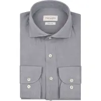 Profuomo Skjorta Linen Blå Storlek