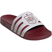Adidas Strand-/badsko 'Trefoil' burgunder / vit