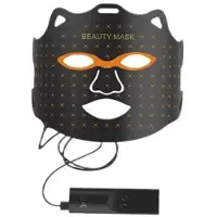 Mtp Products Anti-aging-ansiktsmask med digital kontrollpanel - svart