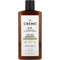 Cremo , 2-i-1 Schampo & Balsam, Italiensk Bergamott, 473 ml (450 ml)