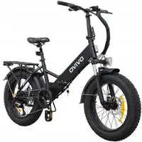KUKIRIN Elcykel - OVIVO - C1 Pro - 250W - 10.4Ah - 25km/h - Svart