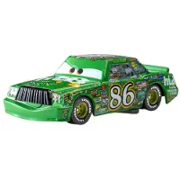 Fashnics Disney Pixar Bilar 2/3 leksaksbil Blixten McQueen Chick Hicks Carking Mater 1:55 tryckgjutna metalllegeringsmodellleksak Barnpresent