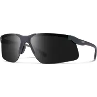 Smith - Solglasögon - Cipher Matte Fathom ChromaPop Black för Unisex - Grå