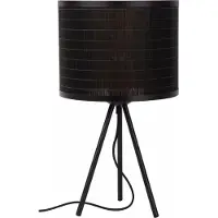 Lucide Bordslampa Tagalog, Svart, Vardagsrum / matsal, Bambu, Bordslampa