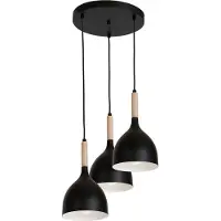 Luminex Hänglampa Noak , dimbar, Svart, Vardagsrum / matsal, Metall, Modern, Pendellampa