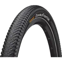Continental Double Fighter III Clincher Tyre 20"Reflex svart/silver 47-406 | 20x1,75" 2022 Däck för barncyklar och cykelvagnar