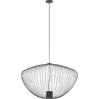 Lyora Hänglampa Pumpkin L Nowodvorski Lighting, dimbar, Aluminium / grå / zink, Vardagsrum / matsal, Metall, Modern, Pendellampa