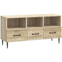 vidaXL TV-skåp med låda Sonoma-ek 102 x 34,5 x 50 cm Konstruerat trä