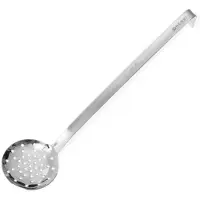 Super Merchant Profi Line rostfritt stål HACCP sked med slitsar diameter 80 Hendi 541104