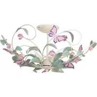 Luminex Taklampa Butterfly , dimbar, Vardagsrum / matsal, Rostfritt stål, Florentinsk, Taklampa