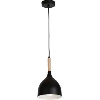 Luminex Hänglampa Noak , dimbar, Svart, Vardagsrum / matsal, Metall, Modern, Pendellampa