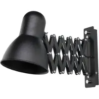 Lyora Vägglampa Harmony Nowodvorski Lighting, dimbar, Svart, Vardagsrum / matsal, Metall, Modern, Vägglampa, vägglampa inomhus